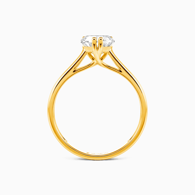 "Love Story" 1.2ct Heart Cut Solitaire Engagement Ring