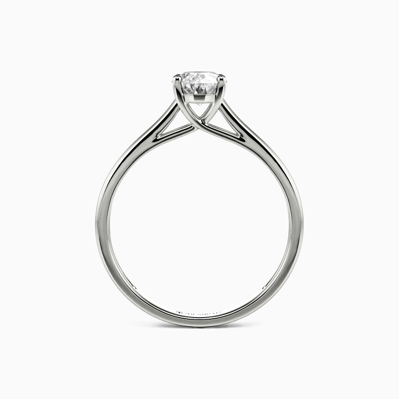 "Love Story" 1.5ct Oval Cut Solitaire Engagement Ring