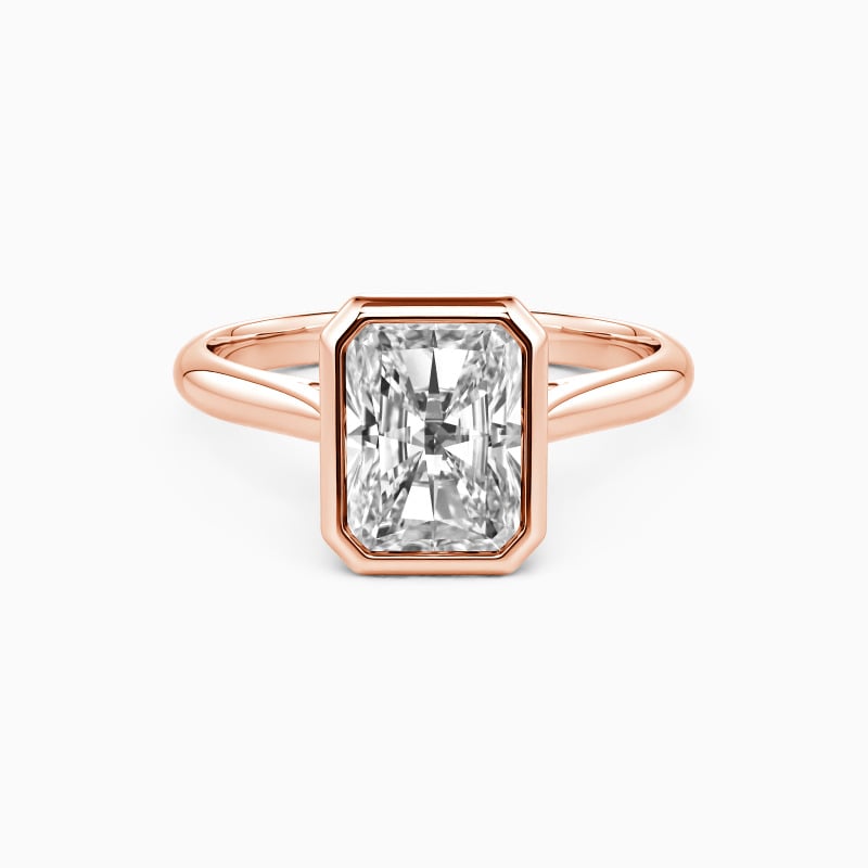 "The Affection Song" Radiant Cut Solitaire Engagement Ring