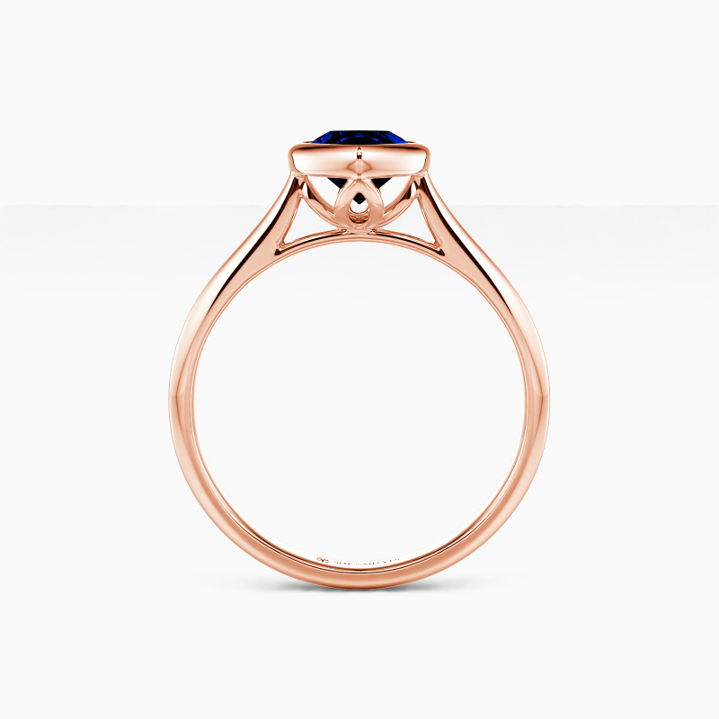 "Love Longing" Pear Cut Solitaire Engagement Ring