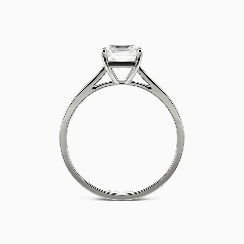 "Give You My All" 0.5ct Asscher Cut Solitaire Engagement Ring