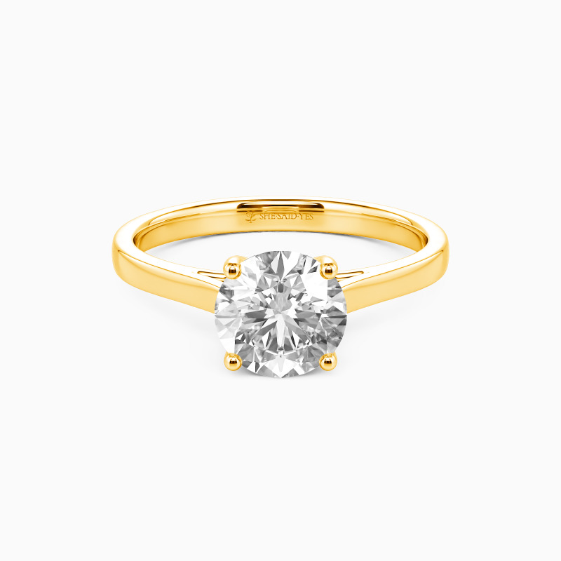 "Give You My All" 2ct Round Cut Solitaire Engagement Ring