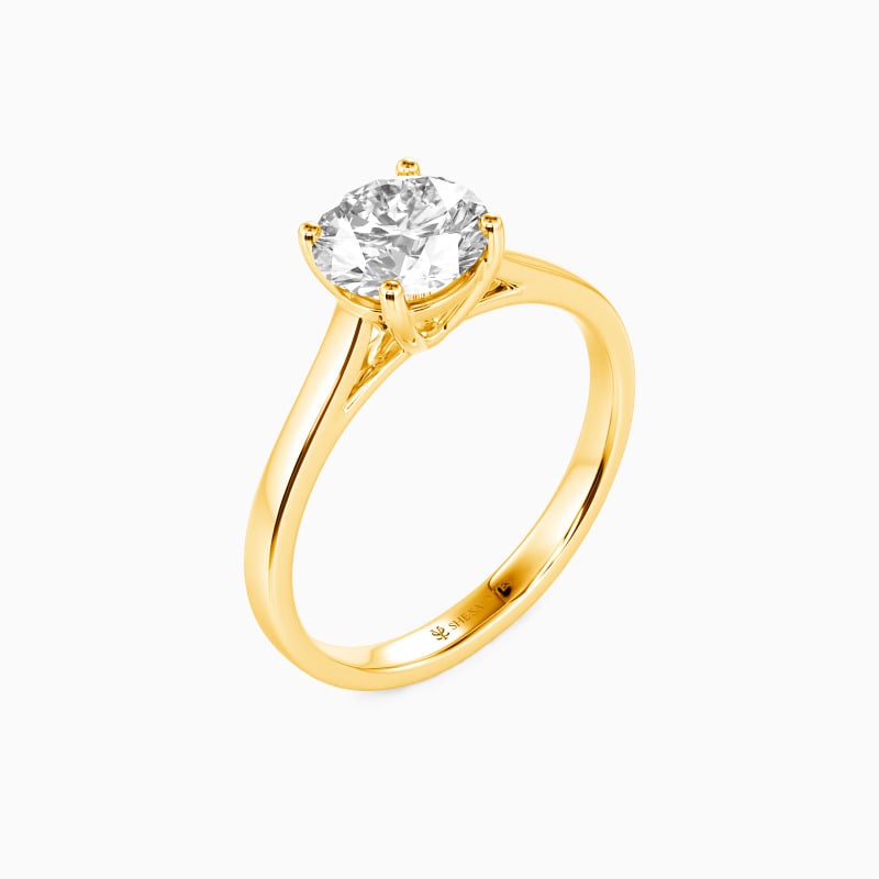 "Give You My All" 2ct Round Cut Solitaire Engagement Ring