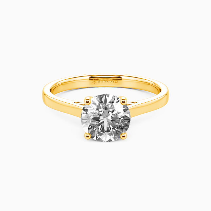 "Give You My All" 1ct Round Cut Solitaire Engagement Ring