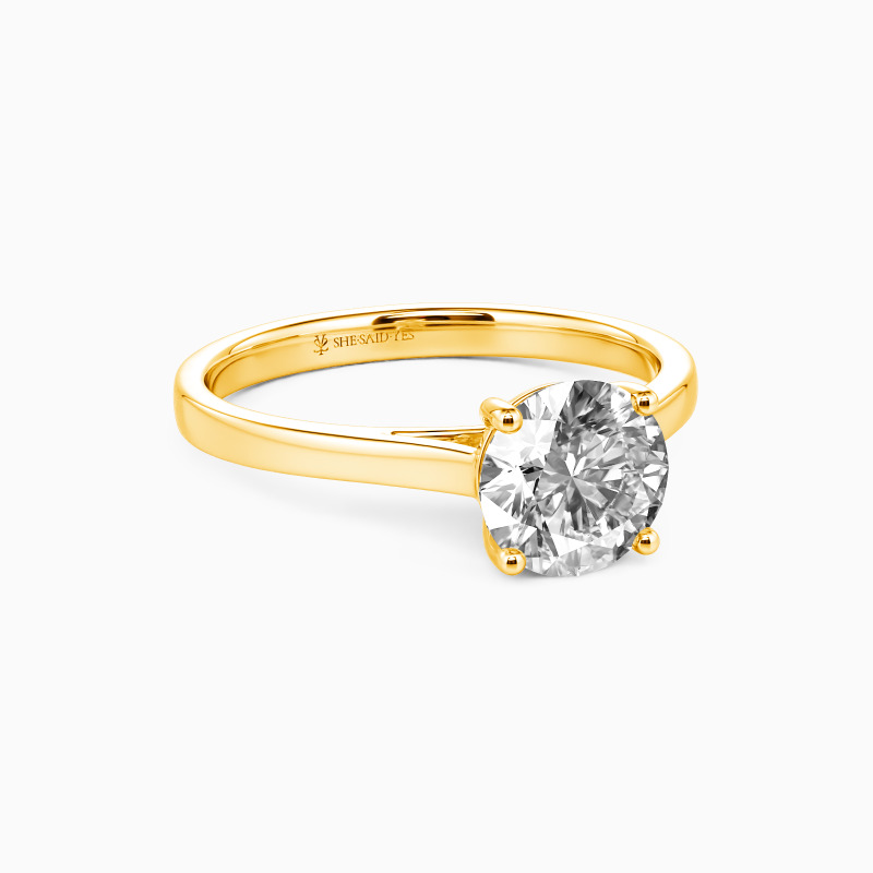 "Give You My All" 1ct Round Cut Solitaire Engagement Ring