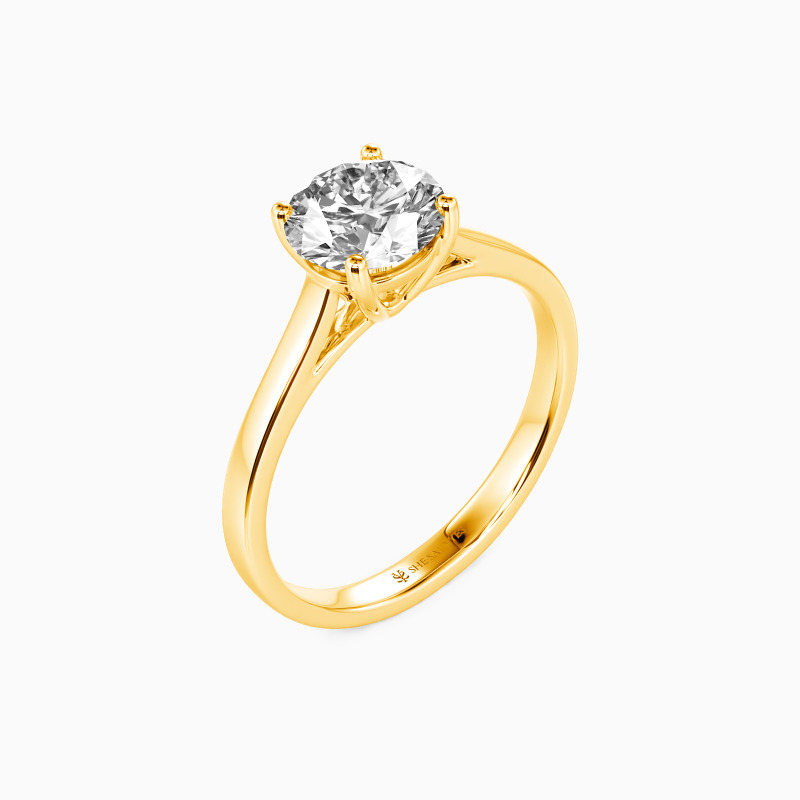 "Give You My All" 1ct Round Cut Solitaire Engagement Ring