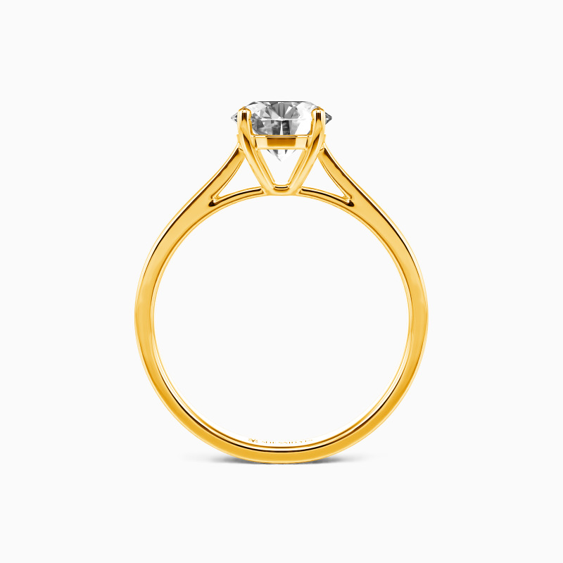 "Give You My All" 1ct Round Cut Solitaire Engagement Ring