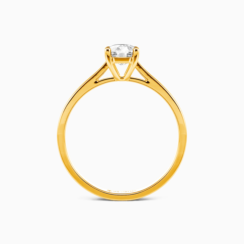 "Give You My All" 2ct Elongated Cushion Solitaire Engagement Ring