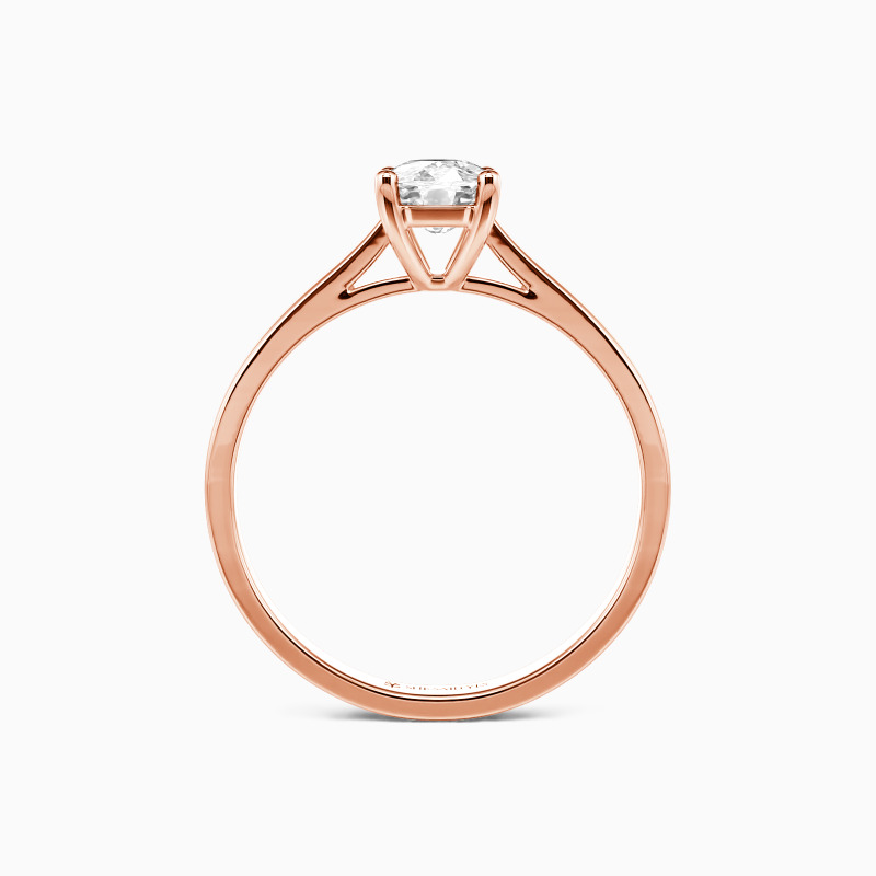 "Give You My All" 3ct Elongated Cushion Solitaire Engagement Ring