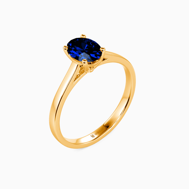 "Give You My All" 0.5ct Oval Cut Solitaire Engagement Ring