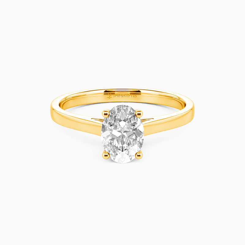"Give You My All" 2ct Oval Cut Solitaire Engagement Ring