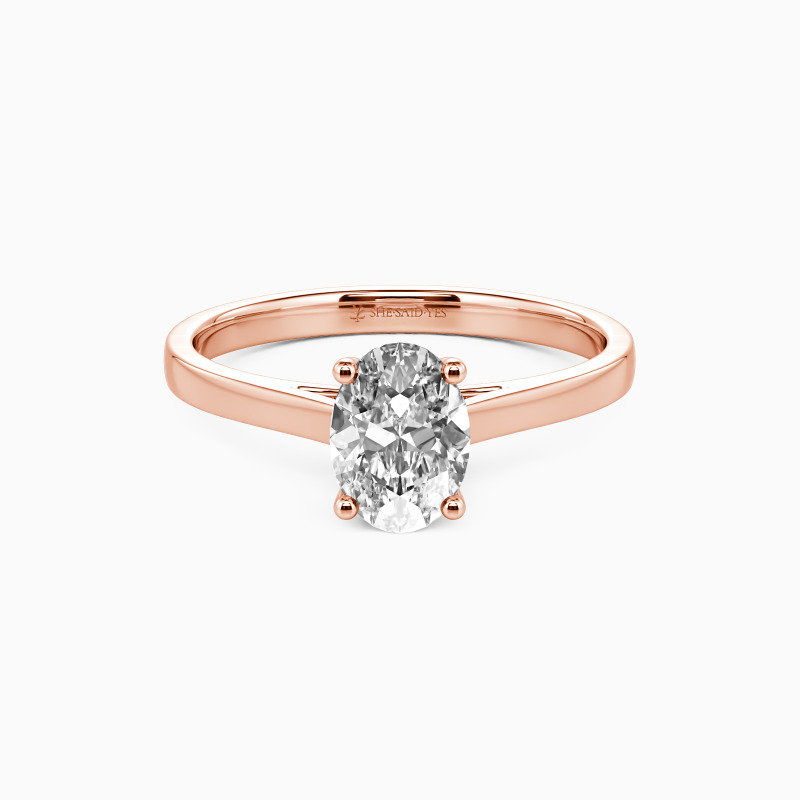 "Give You My All" 1ct Oval Cut Solitaire Engagement Ring