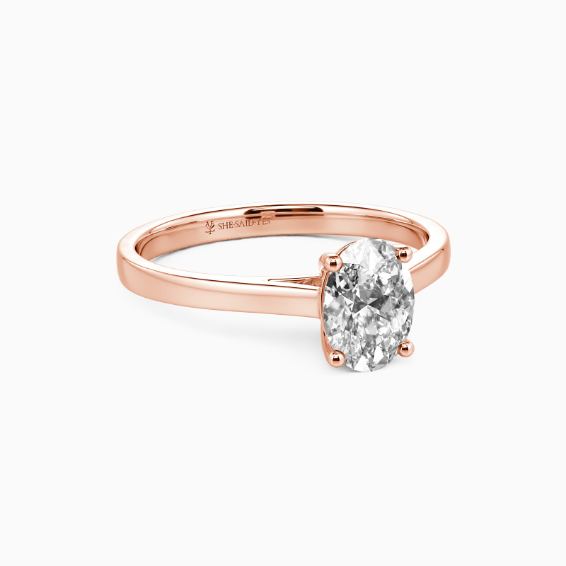 "Give You My All" 1ct Oval Cut Solitaire Engagement Ring