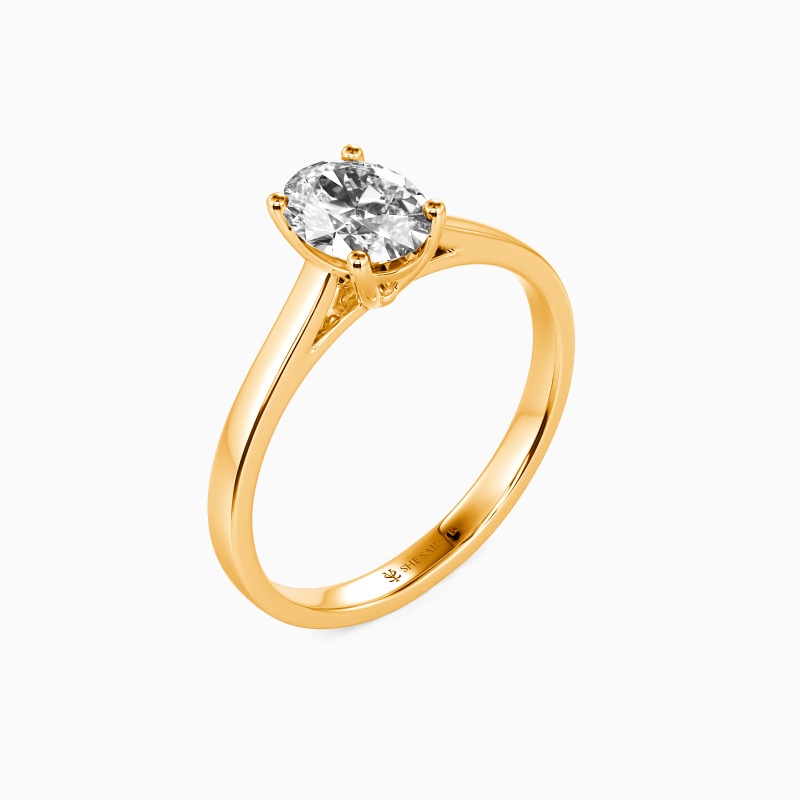 "Give You My All" 1ct Oval Cut Solitaire Engagement Ring