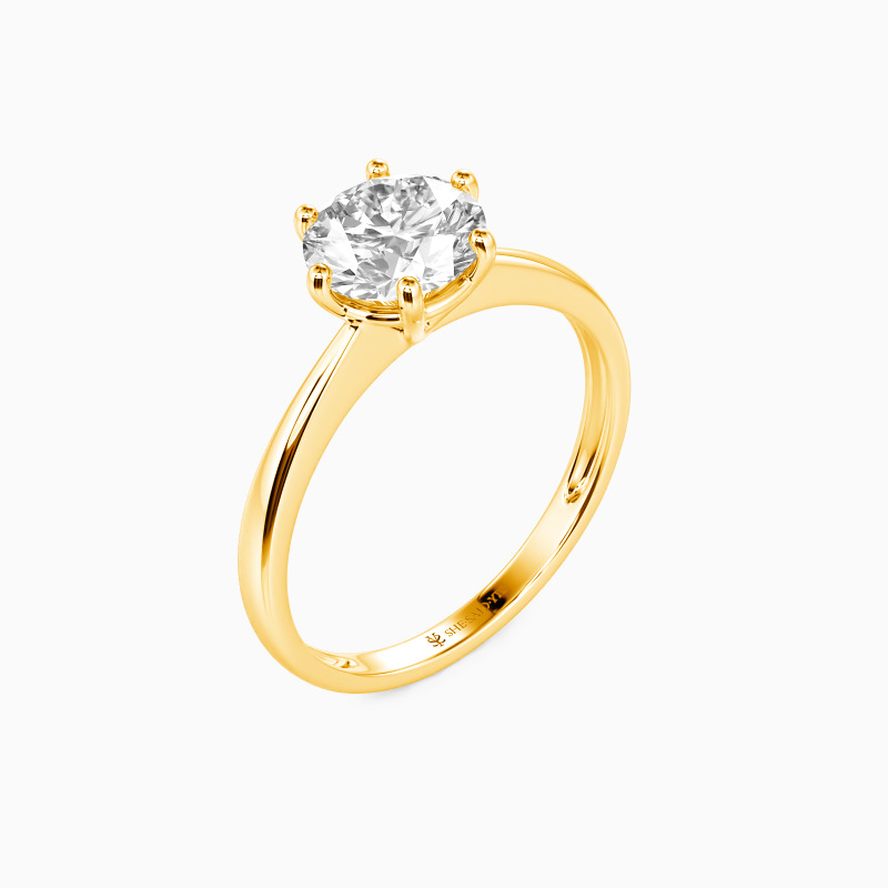 "You Mean The World To Me" 2.5ct Round Cut Solitaire Engagement Ring