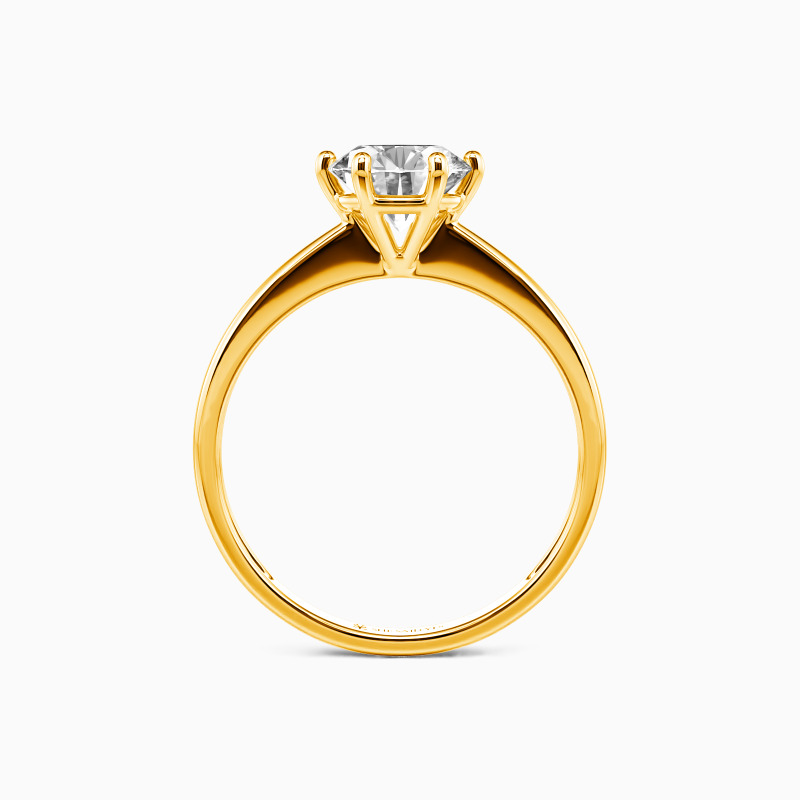 "You Mean The World To Me" 2.5ct Round Cut Solitaire Engagement Ring