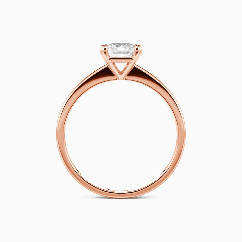 "You Mean The World To Me" 3ct Emerald Cut Solitaire Engagement Ring