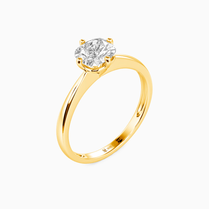 "Meine ganze Welt" 2ct Kissen-Schliff Solitär Verlobungsring