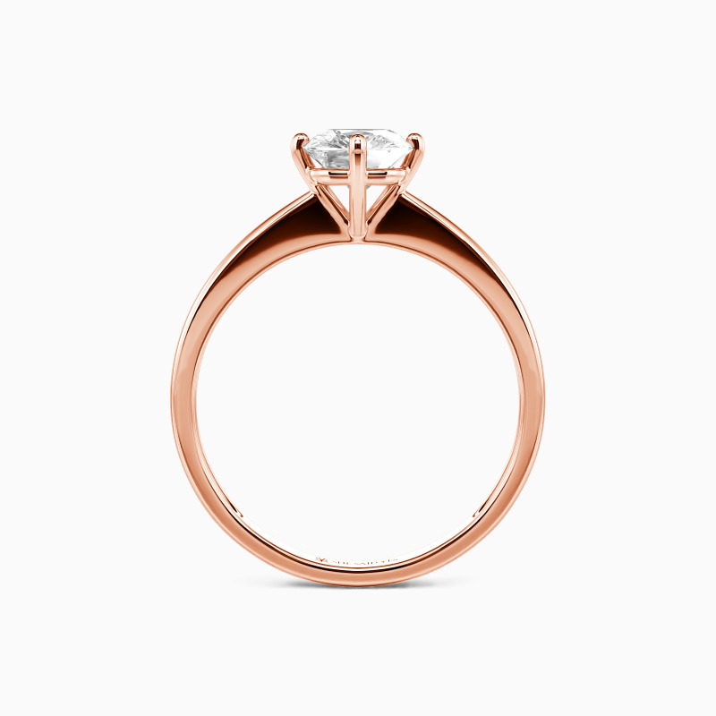 "You Mean The World To Me" 2.5ct Cushion Cut Solitaire Engagement Ring