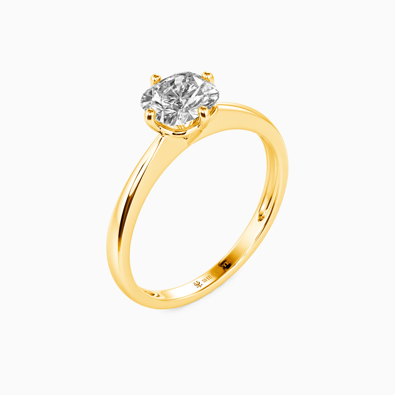 "You Mean The World To Me" Cushion Cut Solitaire Engagement Ring