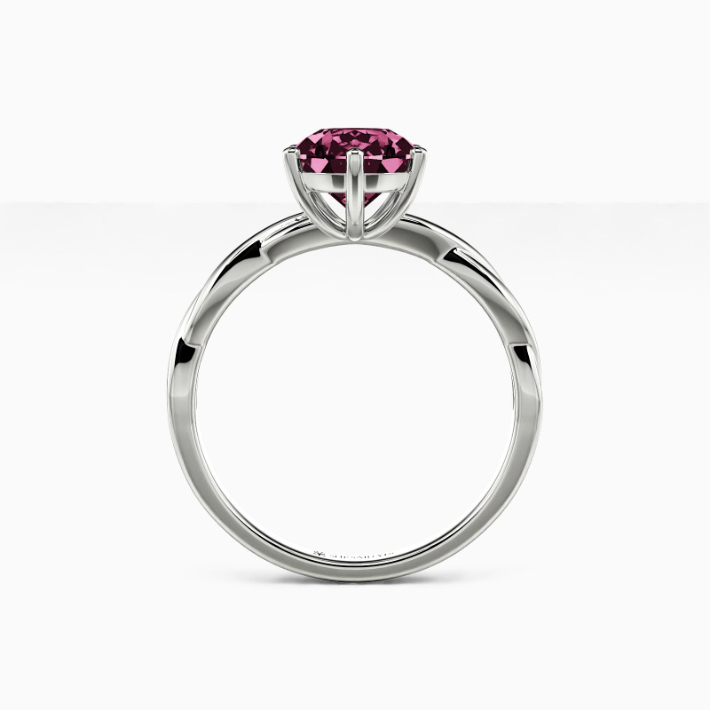 "Anything For Her" Pear Cut Solitaire Engagement Ring