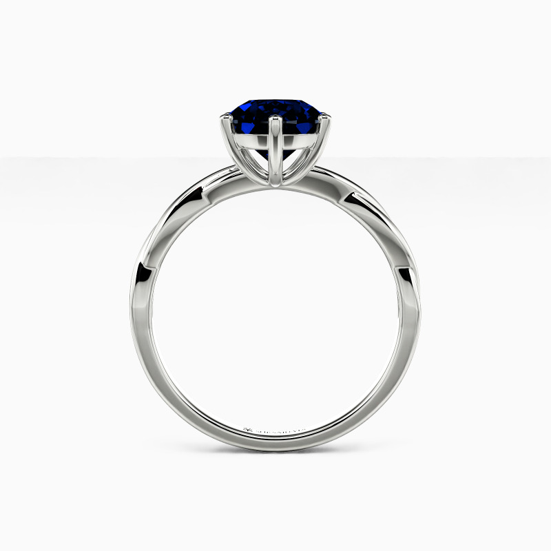 "Anything For Her" Pear Cut Solitaire Engagement Ring