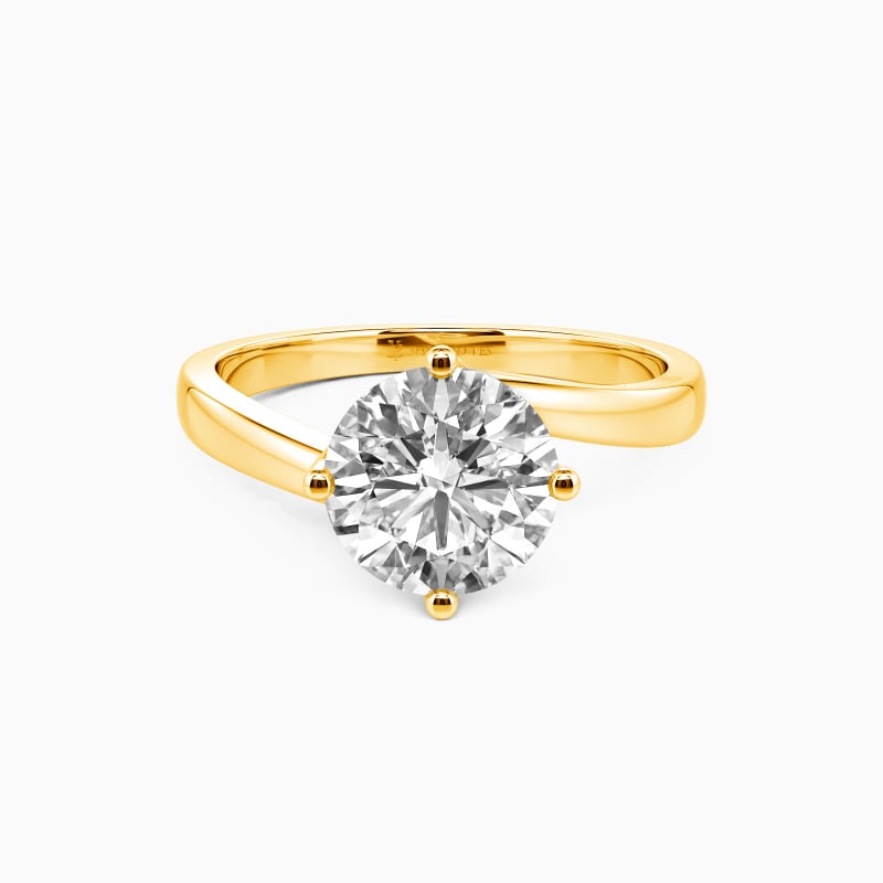 "Let's Stay Together" Round Cut Solitaire Engagement Ring