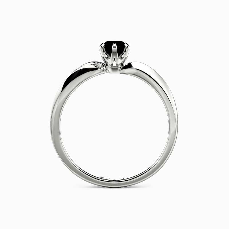 "No End to Us" Round Cut Solitaire Engagement Ring