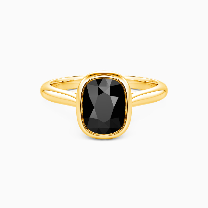 "Held in Stillness" Elongated Cushion Solitaire Engagement Ring
