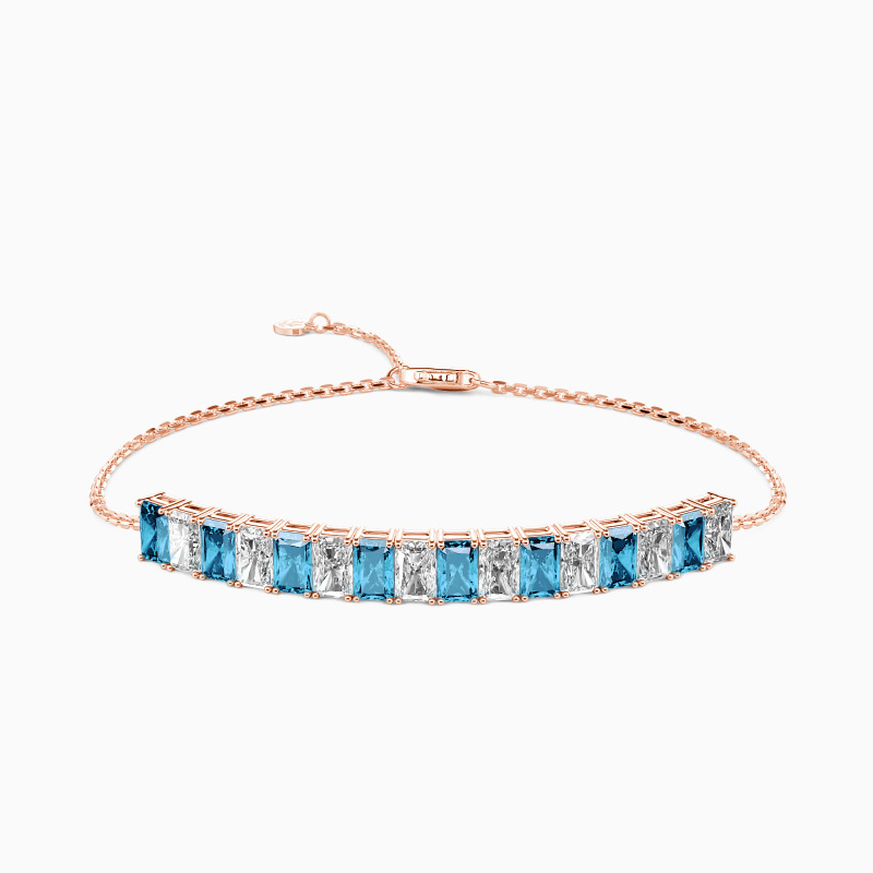 "To My Valentine" Half Tennis Bracelet