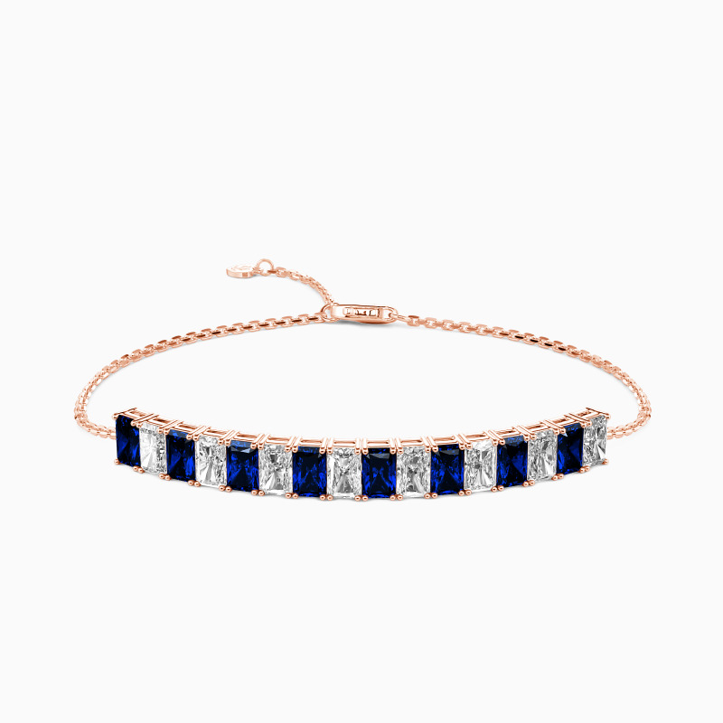"To My Valentine" Half Tennis Bracelet