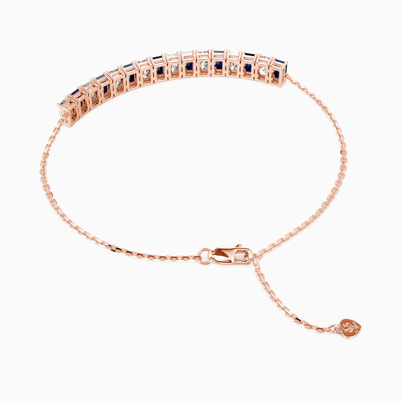 "To My Valentine" Half Tennis Bracelet