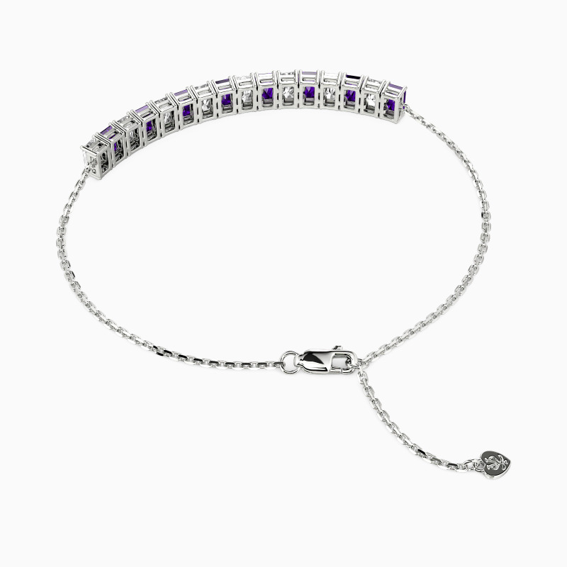 "To My Valentine" Half Tennis Bracelet