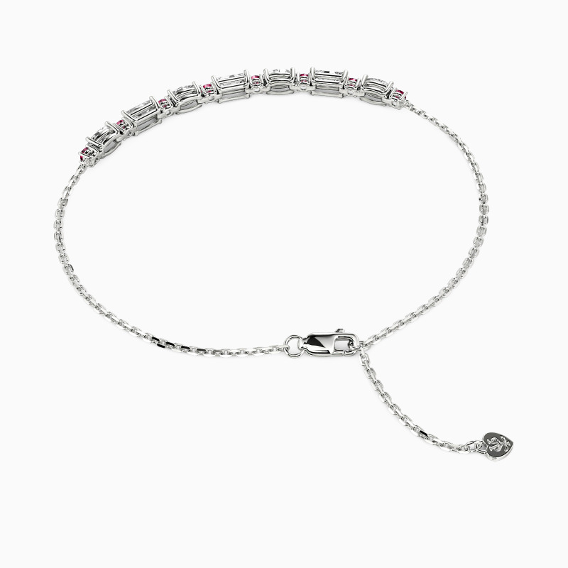"My Beautiful Love" Half Tennis Bracelet