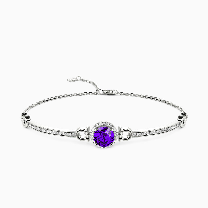 "You Are My Missing Piece" Halo Bracelet