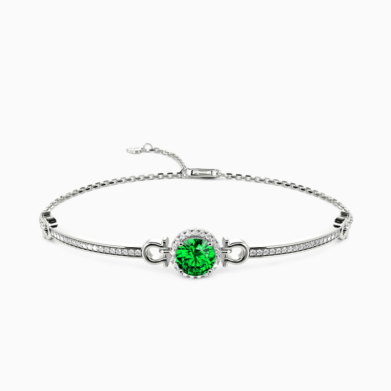 "You Are My Missing Piece" Halo Bracelet