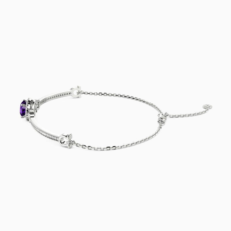 "You Are My Missing Piece" Halo Bracelet