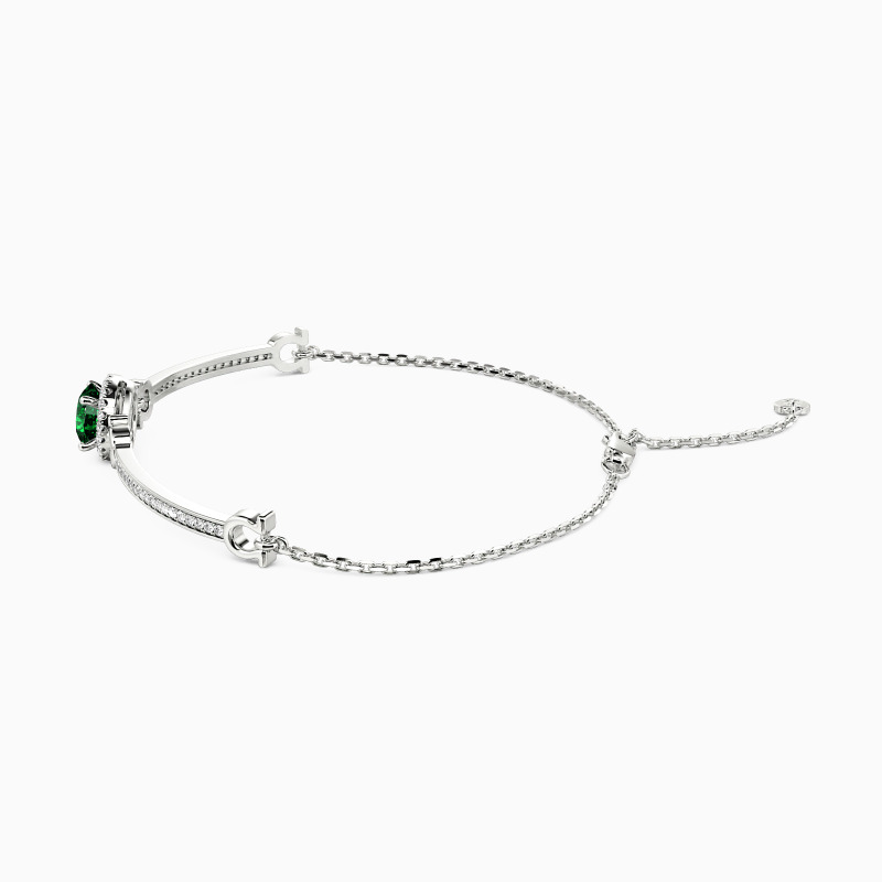 "You Are My Missing Piece" Halo Bracelet