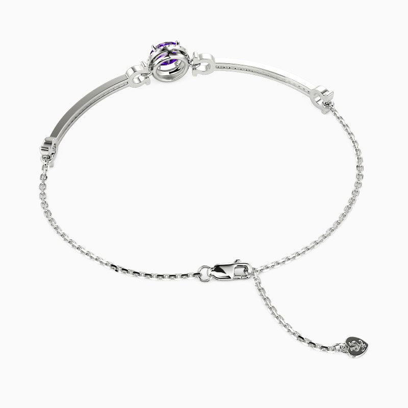 "You Are My Missing Piece" Halo Bracelet