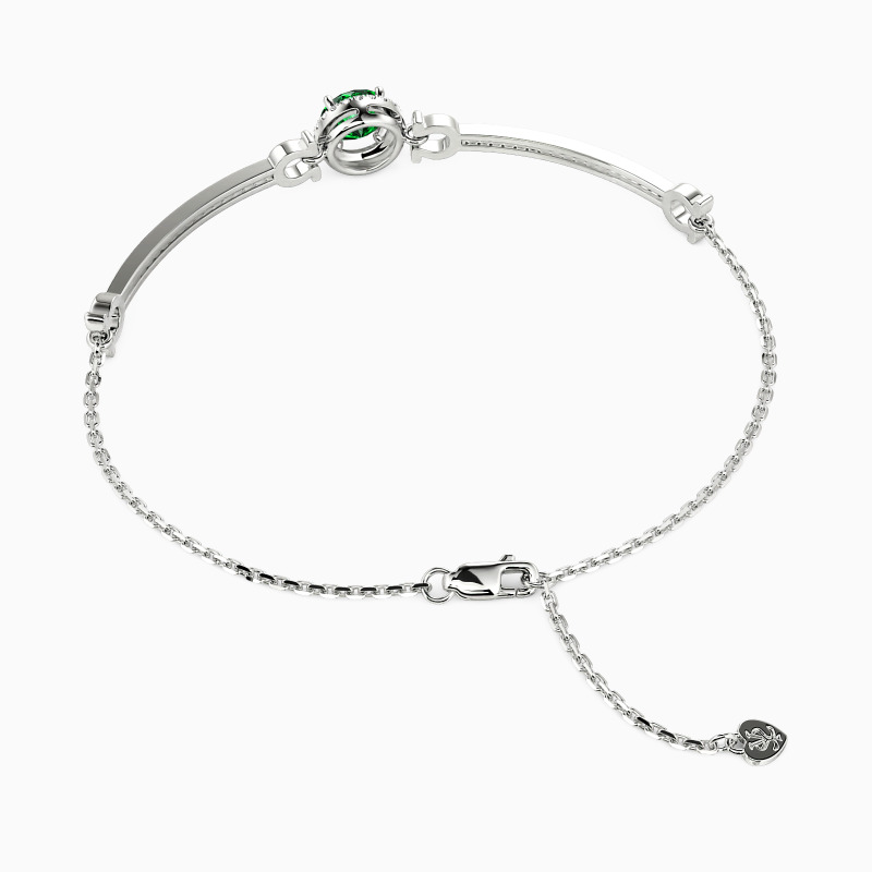 "You Are My Missing Piece" Halo Bracelet