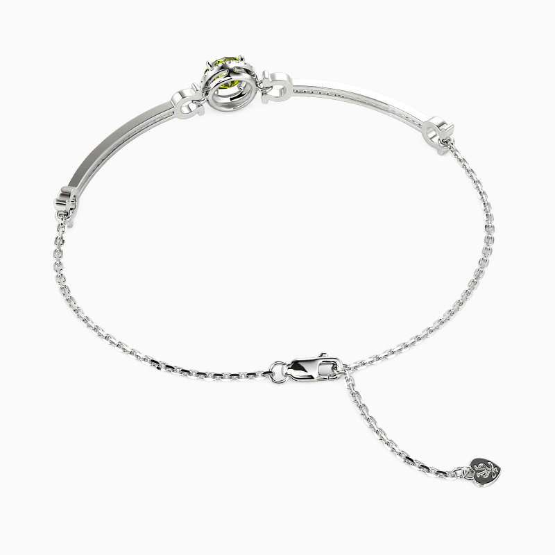 "You Are My Missing Piece" Halo Bracelet