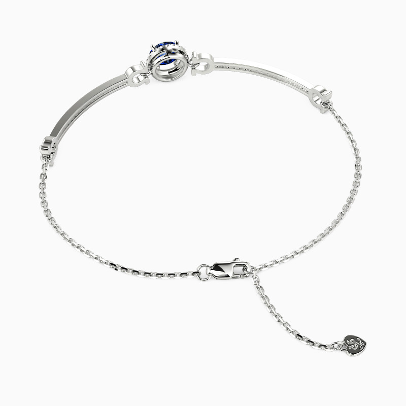 "You Are My Missing Piece" Halo Bracelet