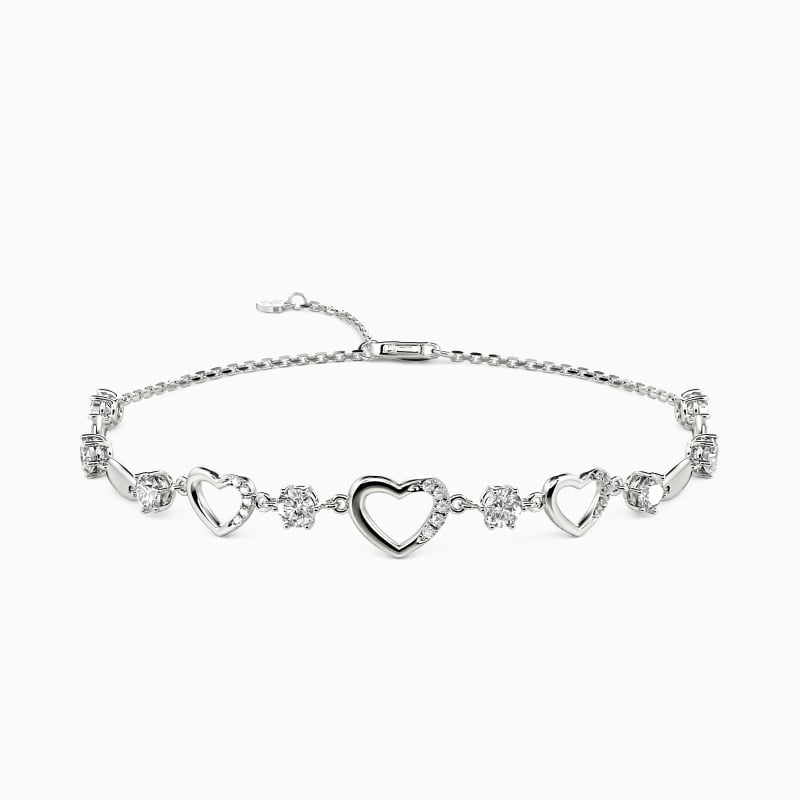 "My Heart is All Yours" Tennis Bracelet