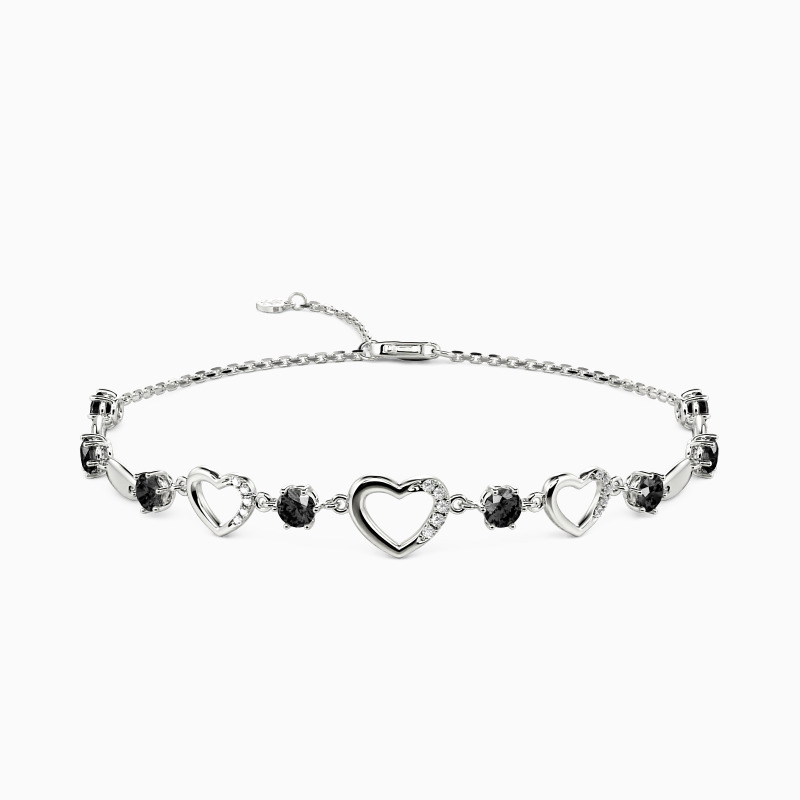 "My Heart is All Yours" Open Heart Bracelet