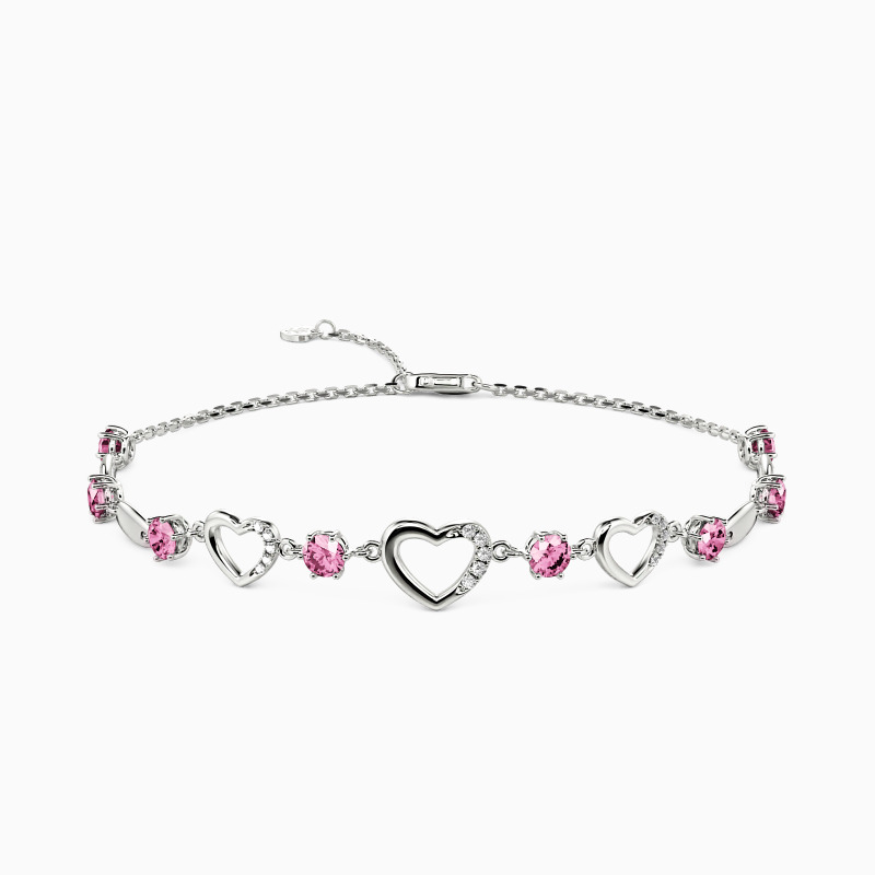 "My Heart is All Yours" Open Heart Bracelet