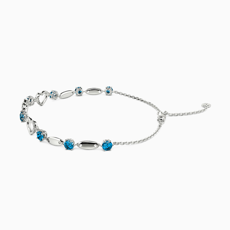 "My Heart is All Yours" Open Heart Bracelet