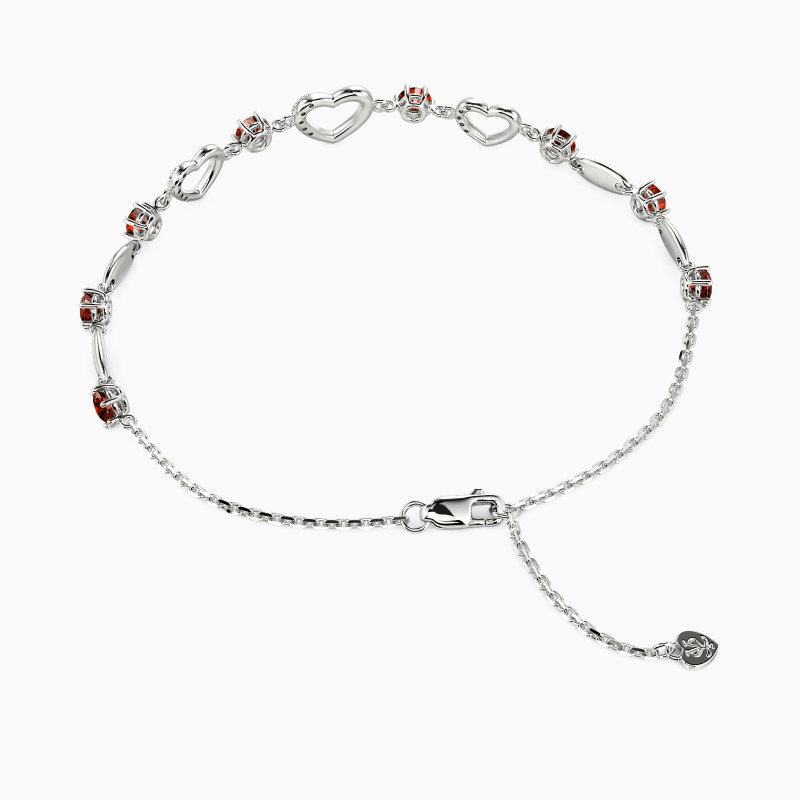 "My Heart is All Yours" Open Heart Bracelet
