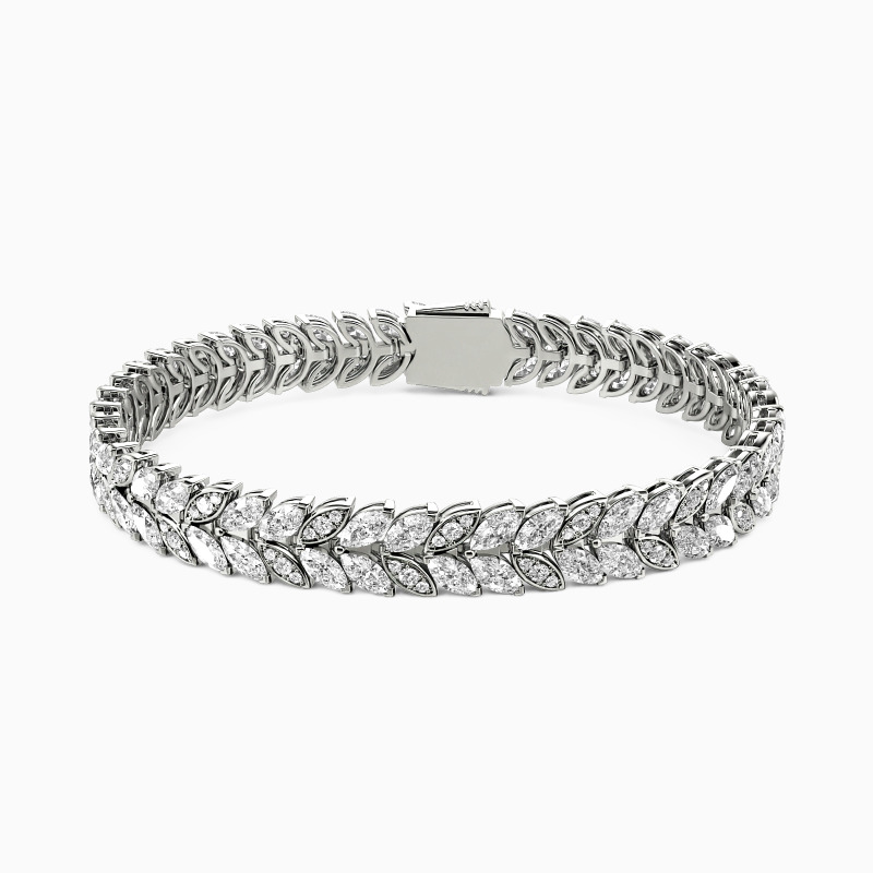 "Whispering Ivy" Tennis Bracelet