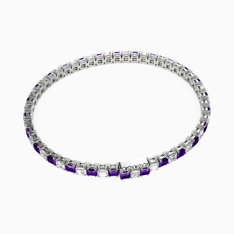 "The Stardust Night" Tennis Bracelet