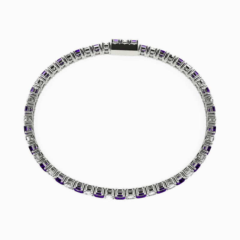 "The Stardust Night" Tennis Bracelet